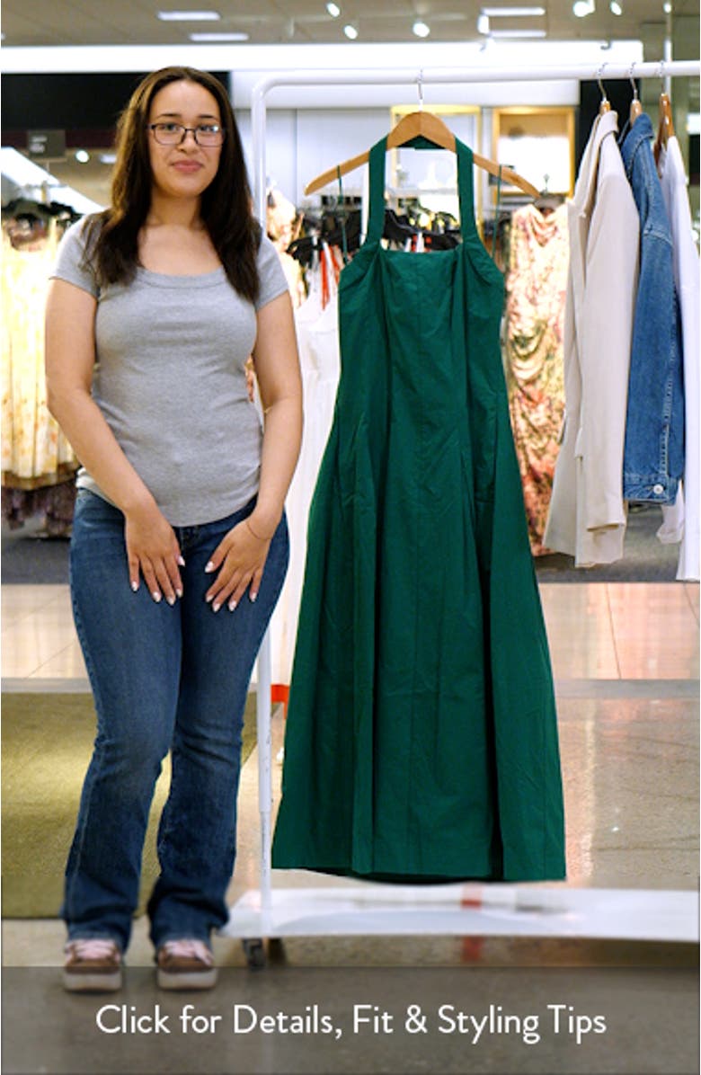 Portofino Bliss Halter Midi Dress, sales video thumbnail