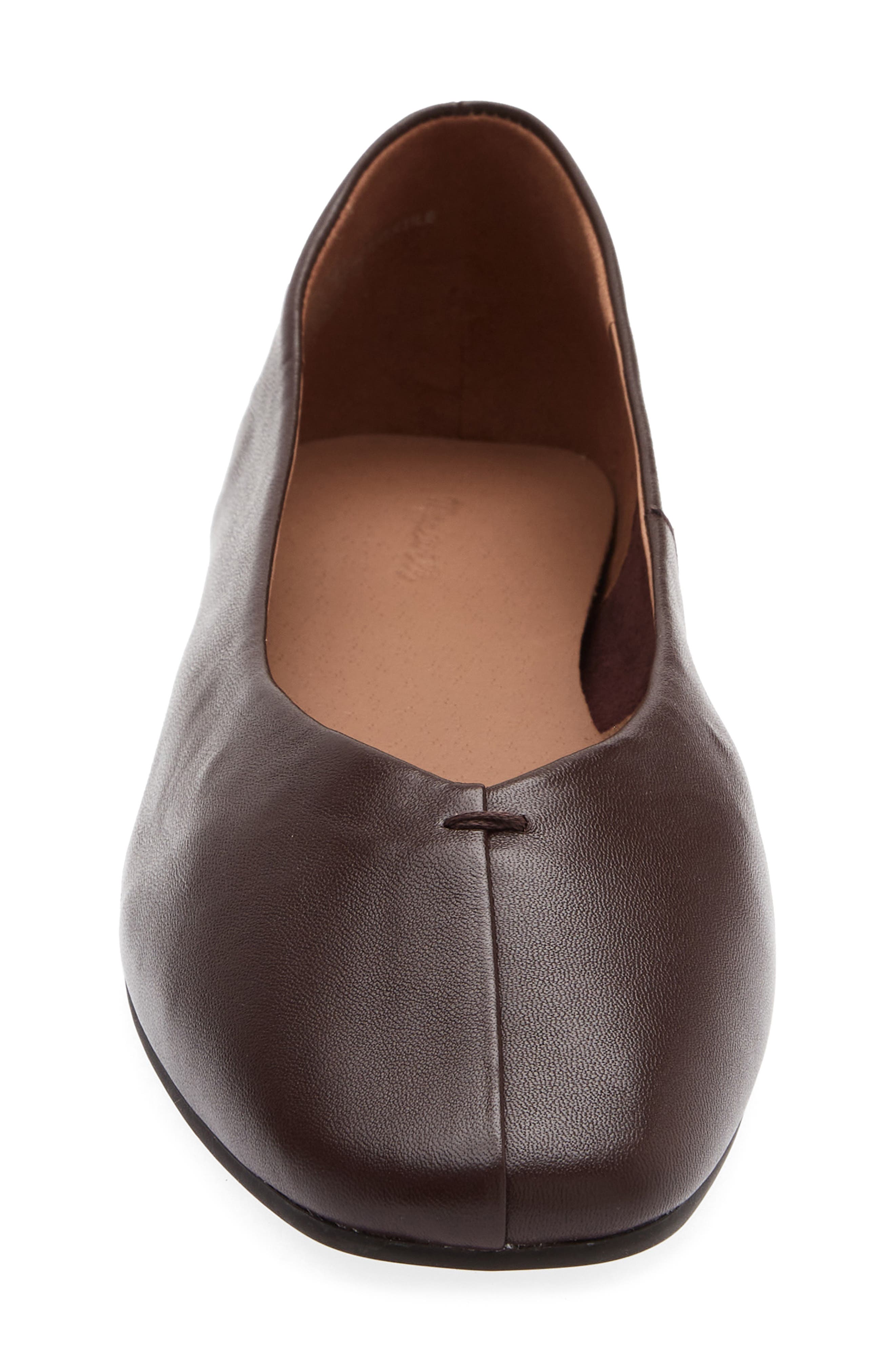 The Greta Glove Flat, Alternate, color, DARK BURGUNDY