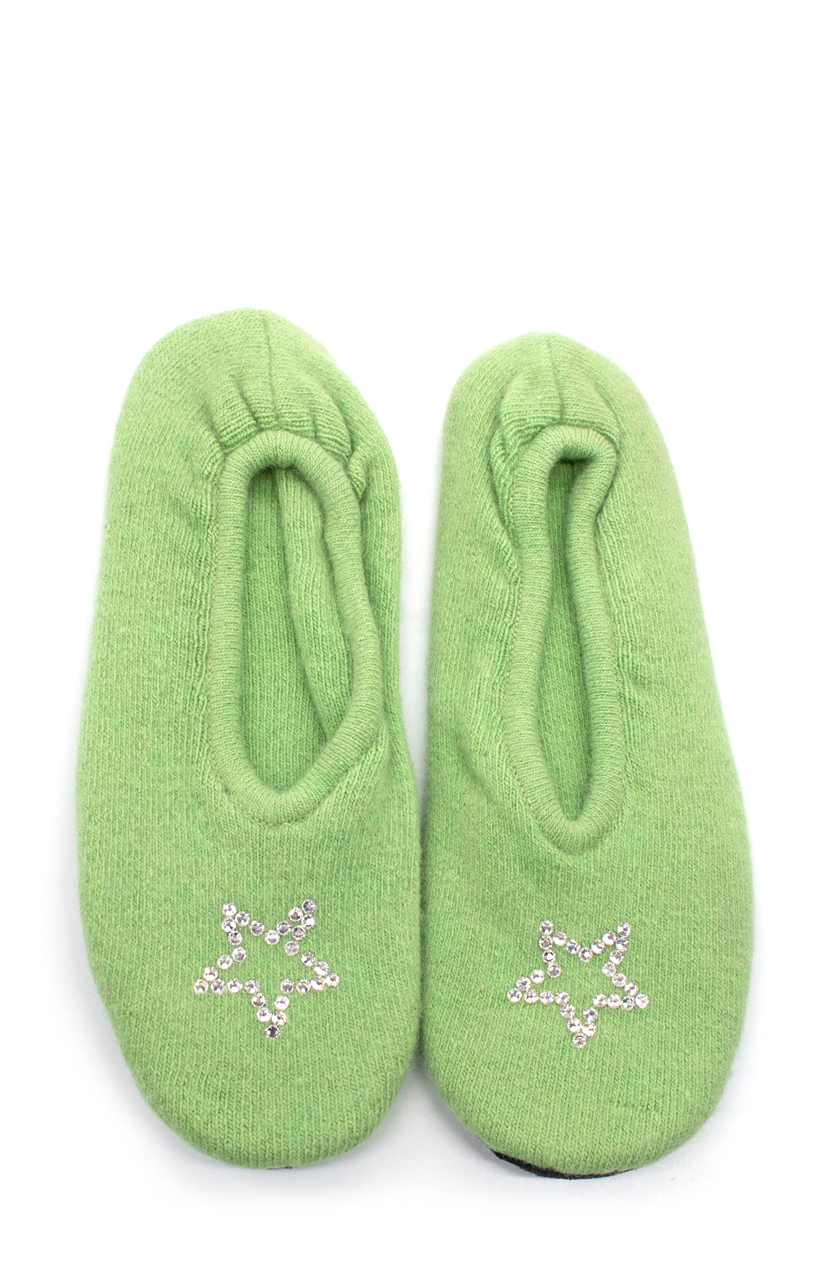 Rhinestone Star Slipper, Alternate, color, CITRINE