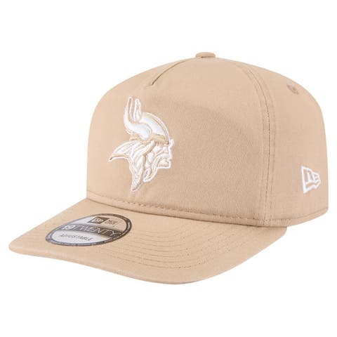 Men's New Era Tan Minnesota Vikings 19TWENTY Adjustable Hat