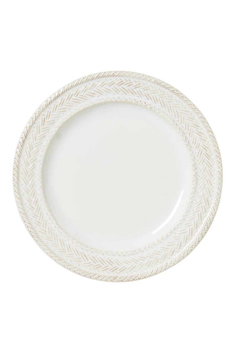 Le Panier Ceramic Salad Plate, Main, color, WHITEWASH