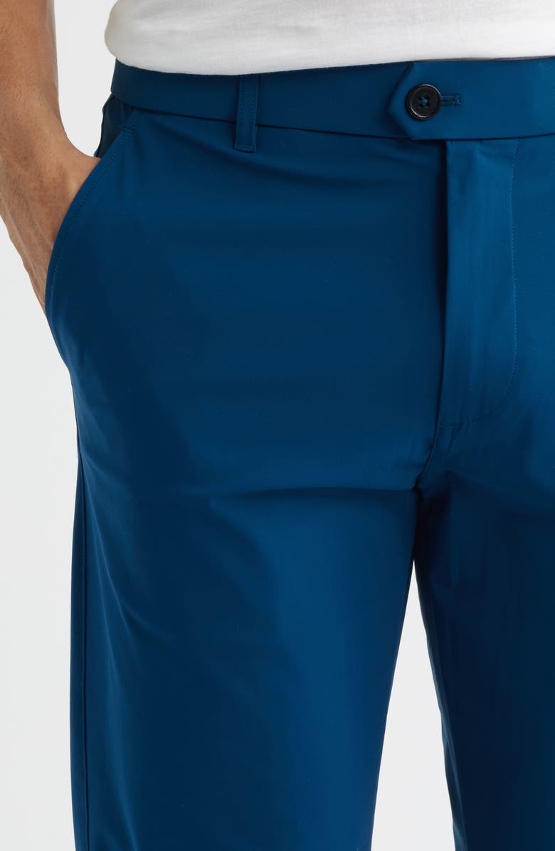 Greyson Monkauk Trim Fit Flat Front Golf Pants, Alternate, color, Grove