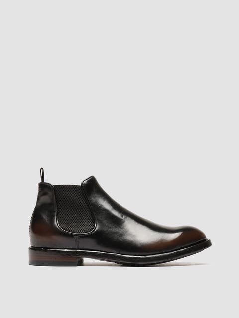 Temple 008 Leather Chelsea Boots