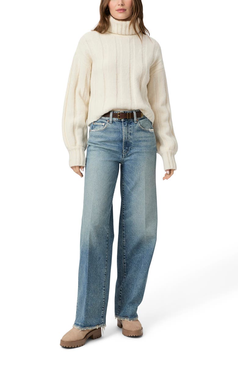 PAIGE Sasha High Waist Wide Leg Jeans, Alternate, color, 