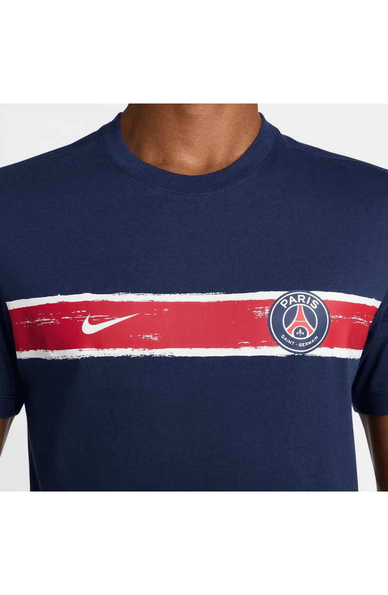 Nike Men's Nike Navy Paris Saint-Germain Heritage T-Shirt, Alternate, color,