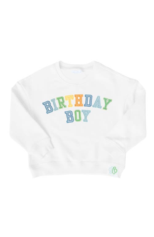 Bits & Bows Birthday Boy Sweatshirt In Multi