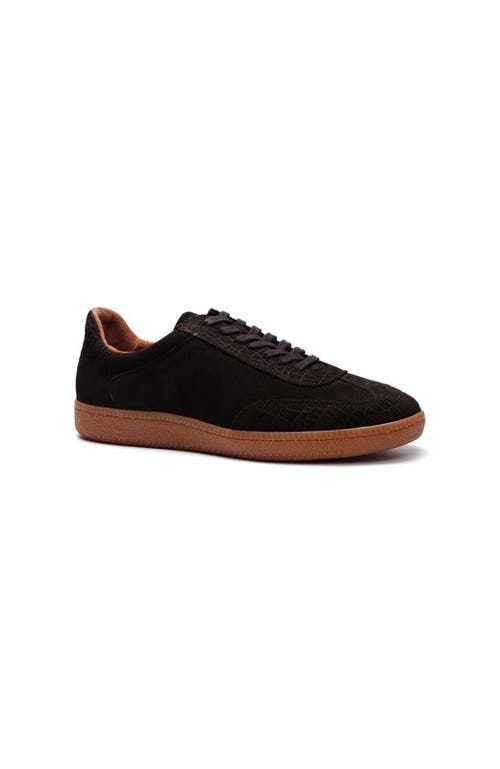 CARLOS SANTANA Crosby Sneaker in Coffee Brown Suede  product