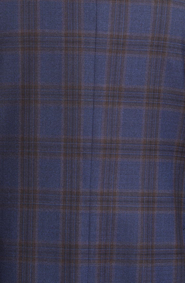 Jack Victor Midland Plaid Wool Sport Coat, Alternate, color,