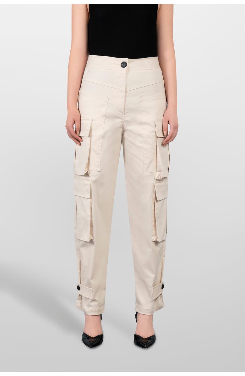 LAURA APARICIO Cargo Cotton Pants, Main, color, 