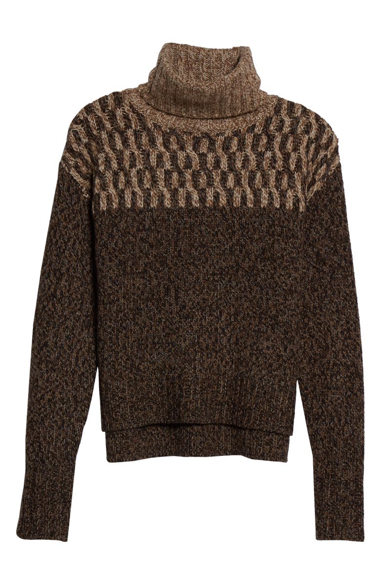 Veronica Beard Turtleneck Sweater, Alternate, color,