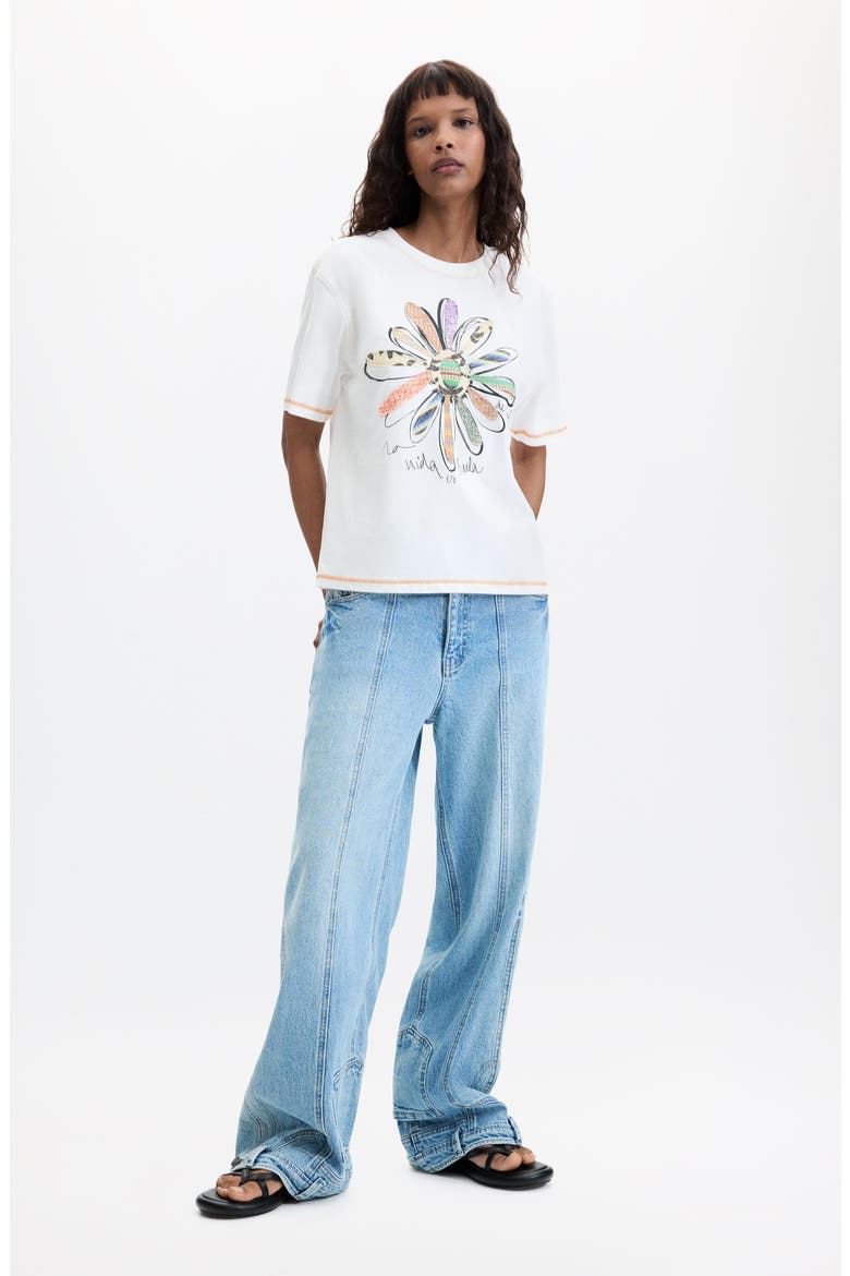 Graphic Cotton T-Shirt, Alternate, color, WHITE