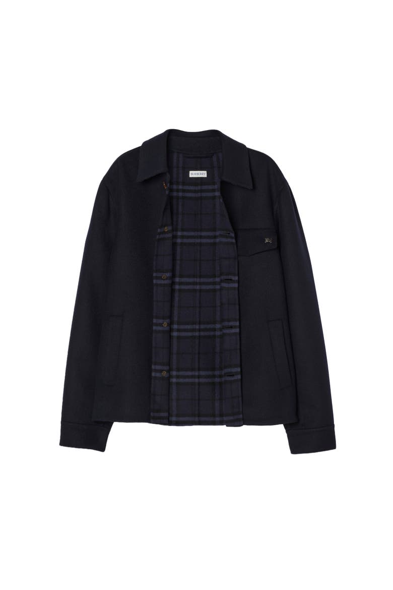 Wool Thorn Overshirt, Alternate, color, Navy