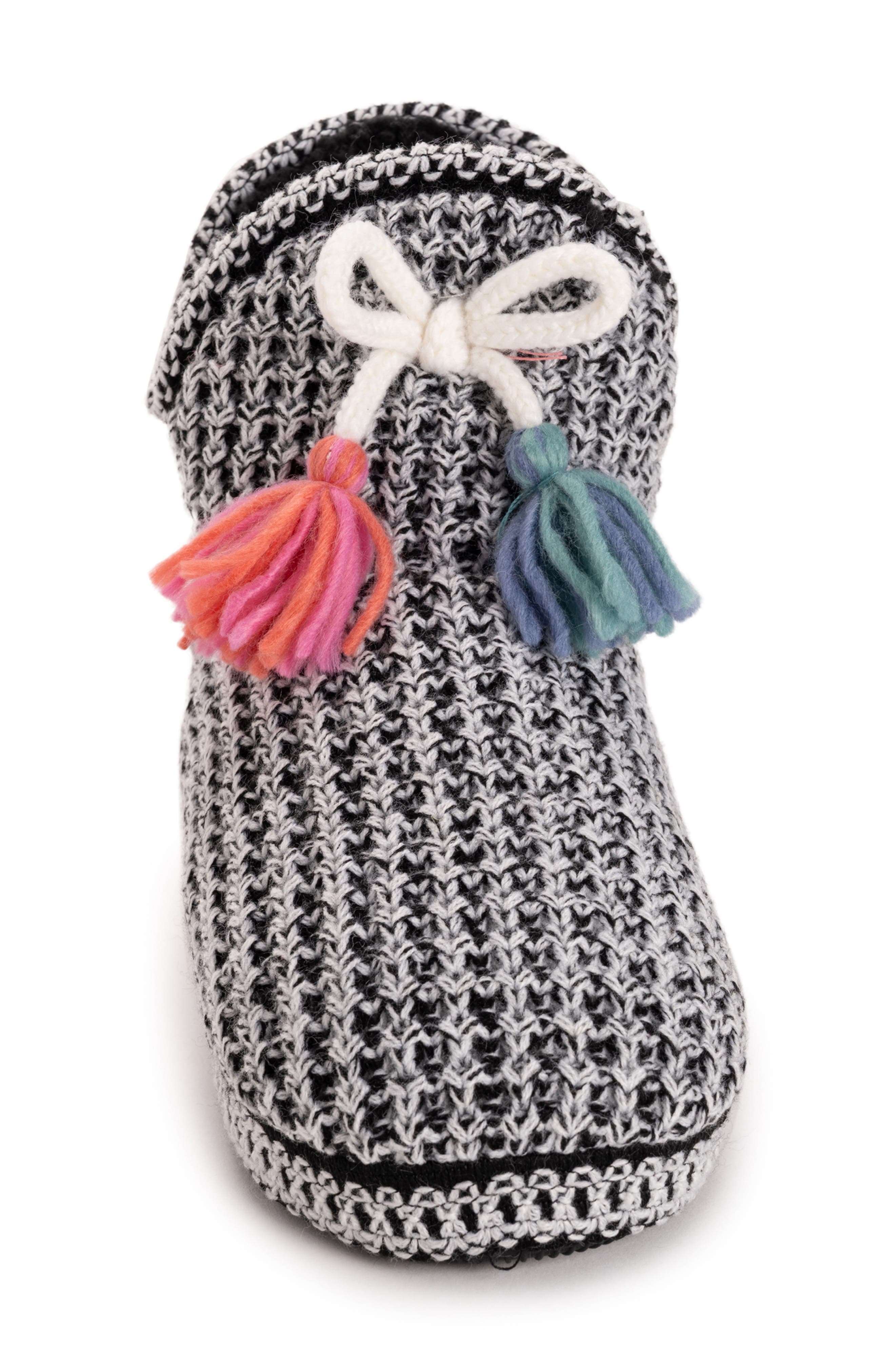 MUK LUKS Amira Indoor/Outdoor Slipper, Alternate, color, Multi Black/ White