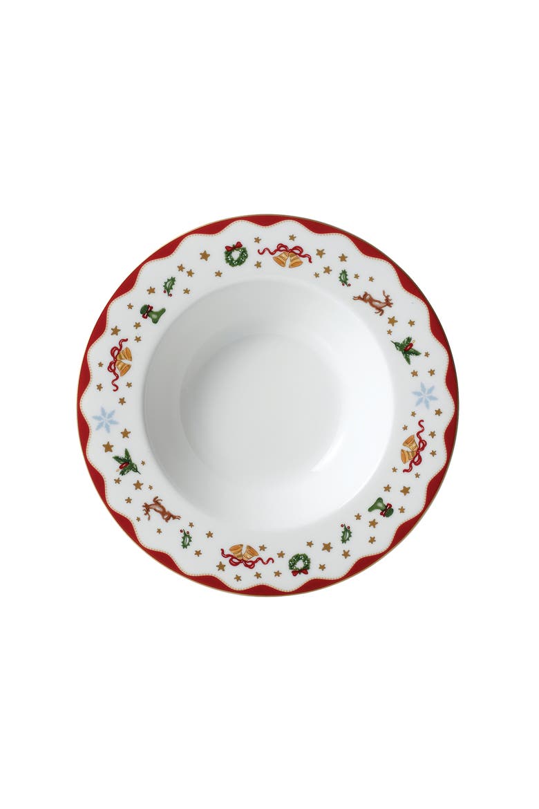 My Noel Soup Bowl, Main, color, White
