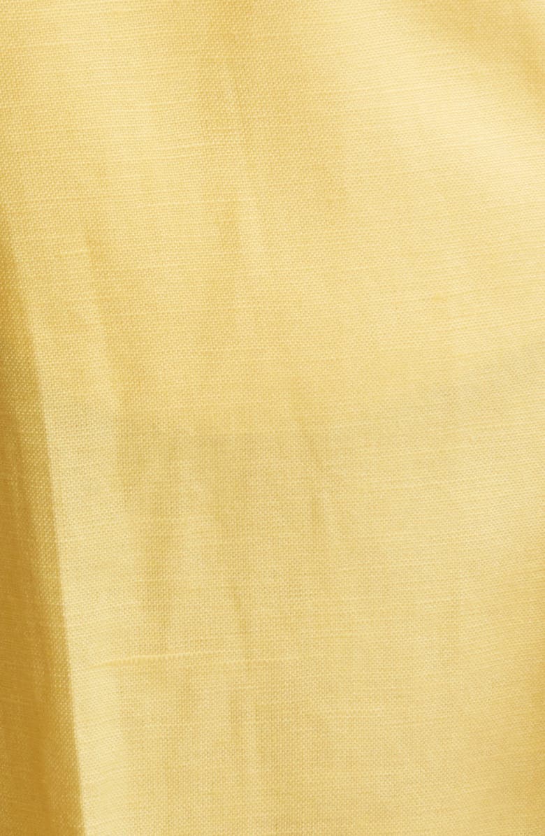 Anne Klein Linen Blend Crop Wide Leg Drawstring Pants, Alternate, color, 