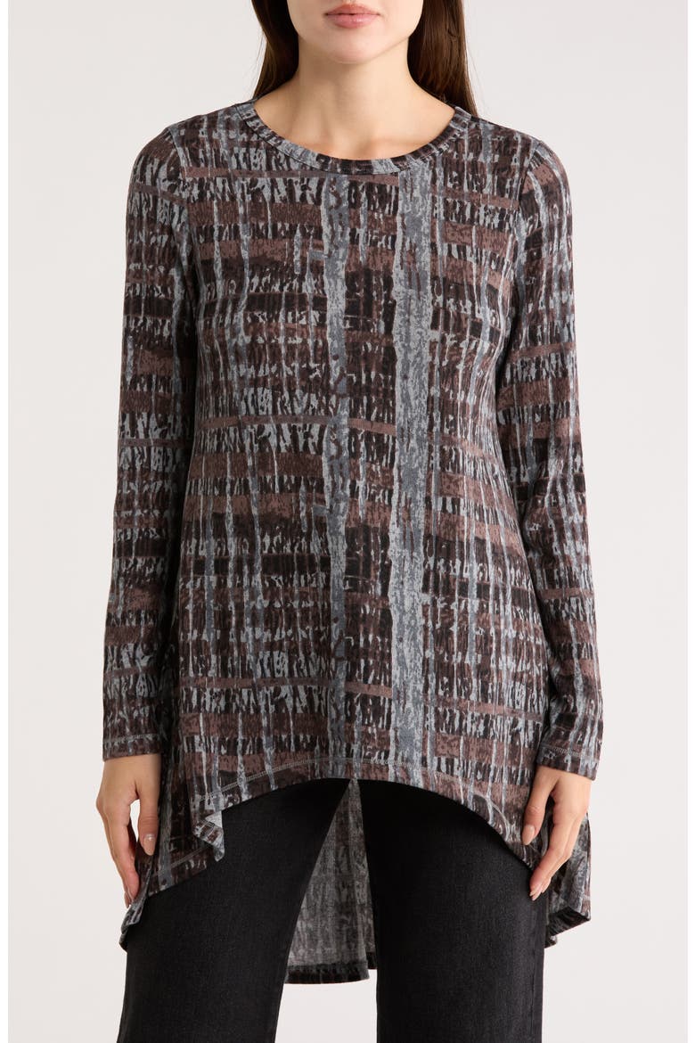 High-Low Tunic, Main, color, GREY