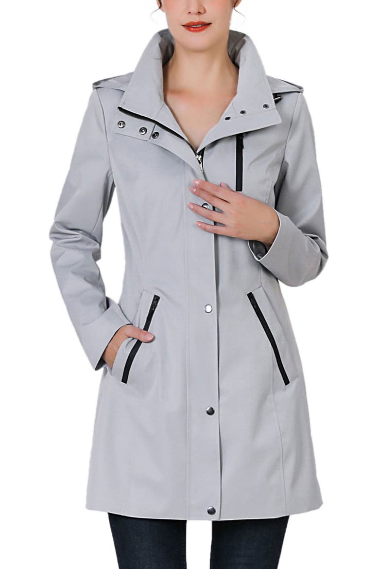 Women's Molly Hooded Anorak Jacket, Main, color, Gray