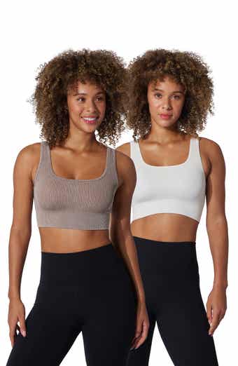 YOGALICIOUS Assorted 2-Pack Veyra Rib Seamless Sports Bras