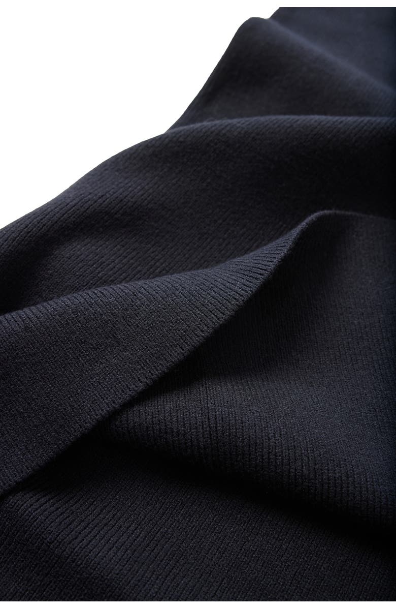 Ingrid & Isabel Long Sleeve Maternity Sweater Skirt Set, Alternate, color, Black