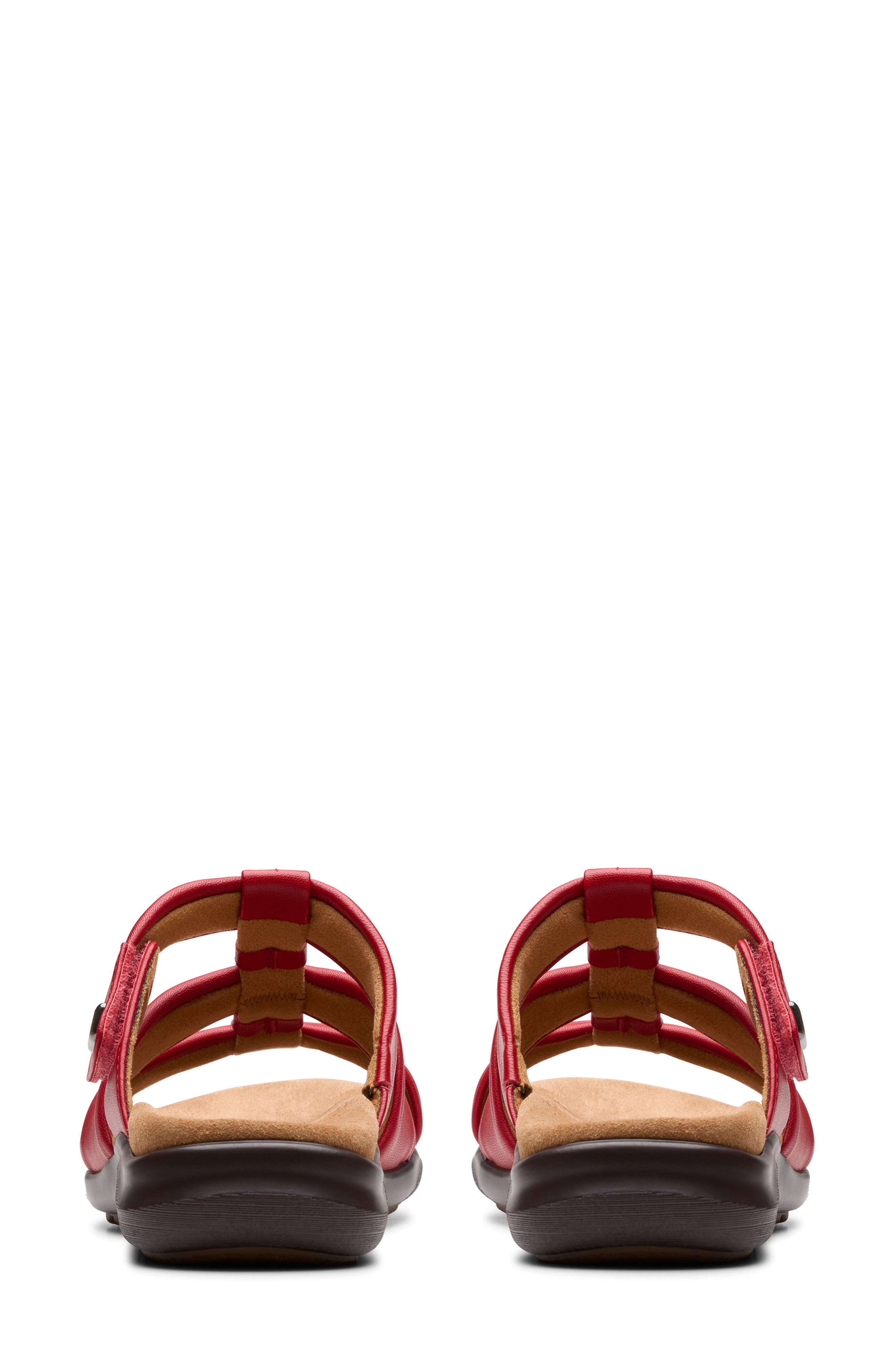 Kitly Slide Sandal, Alternate, color, CHERRY RED