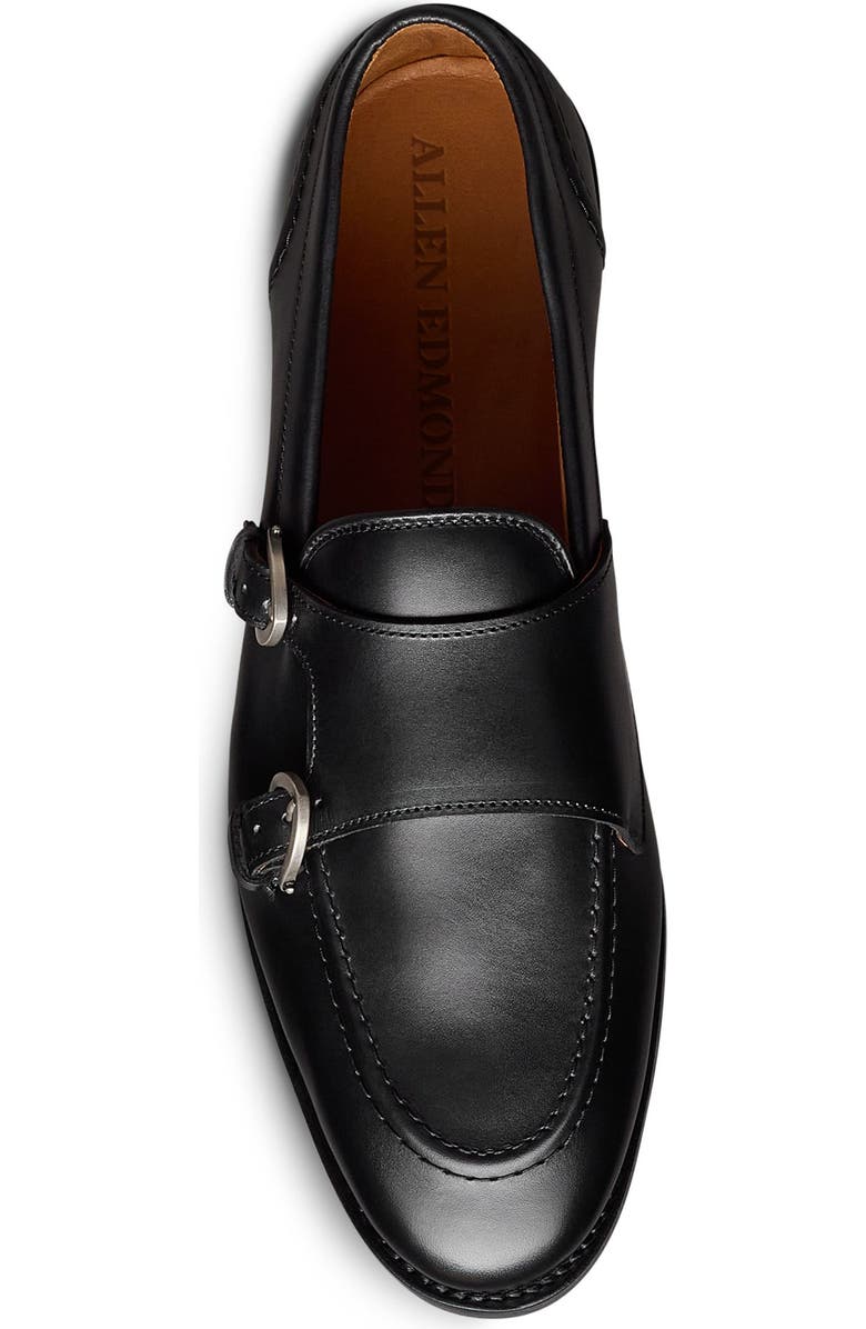 Allen Edmonds Randolph Monk Strap Shoe, Alternate, color, Black