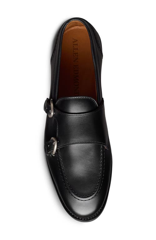 Allen Edmonds Randolph Monk Strap Shoe In Black