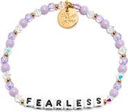 Little Words Project Fearless Beaded Stretch Bracelet