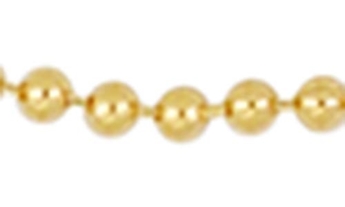 Bony Levy 14k Gold Ball Chain Necklace In Gold