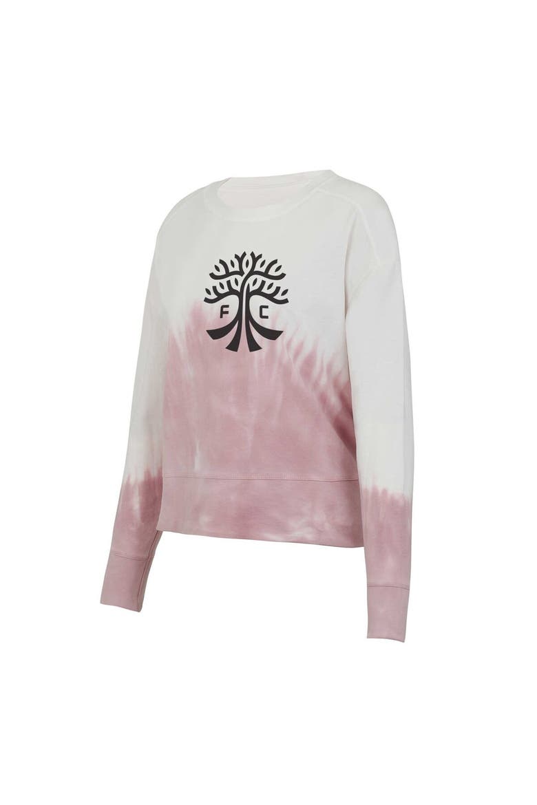 Women's Concepts Sport Pink/White Austin FC Orchard Tie-Dye Long Sleeve T-Shirt, Alternate, color, Pink