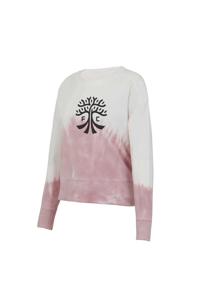 CONCEPTS SPORT Women's Concepts Sport Pink/White Austin FC Orchard Tie-Dye Long Sleeve T-Shirt, Alternate, color, Pink