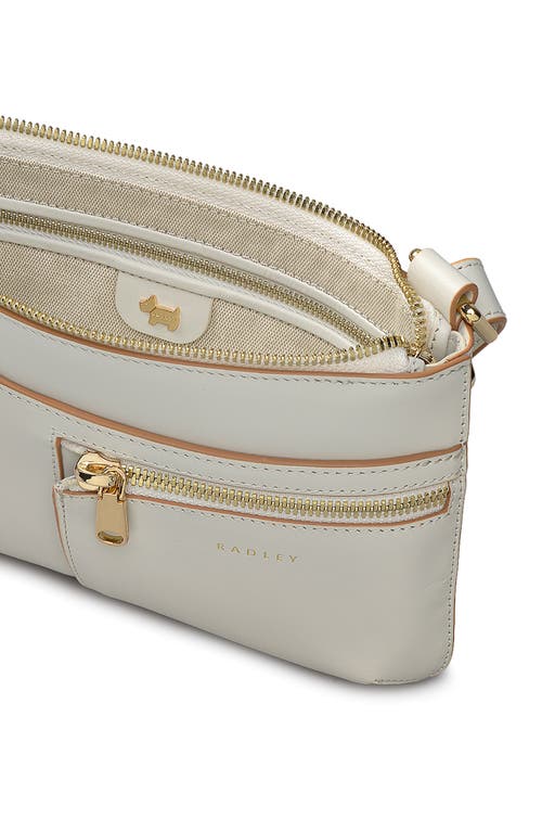 Radley Pockets Mini Ziptop Crossbody Bag In Gray