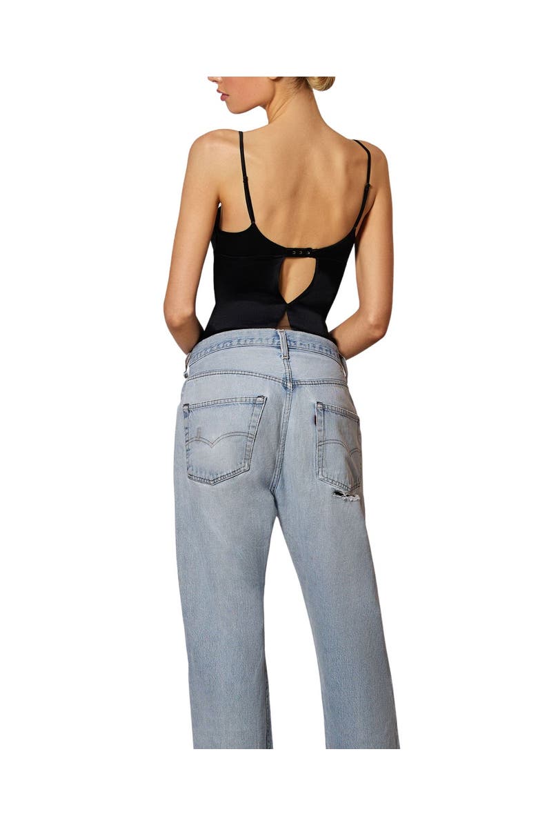 Kiki de Montparnasse Tous Les Jours Bodysuit, Alternate, color, Black