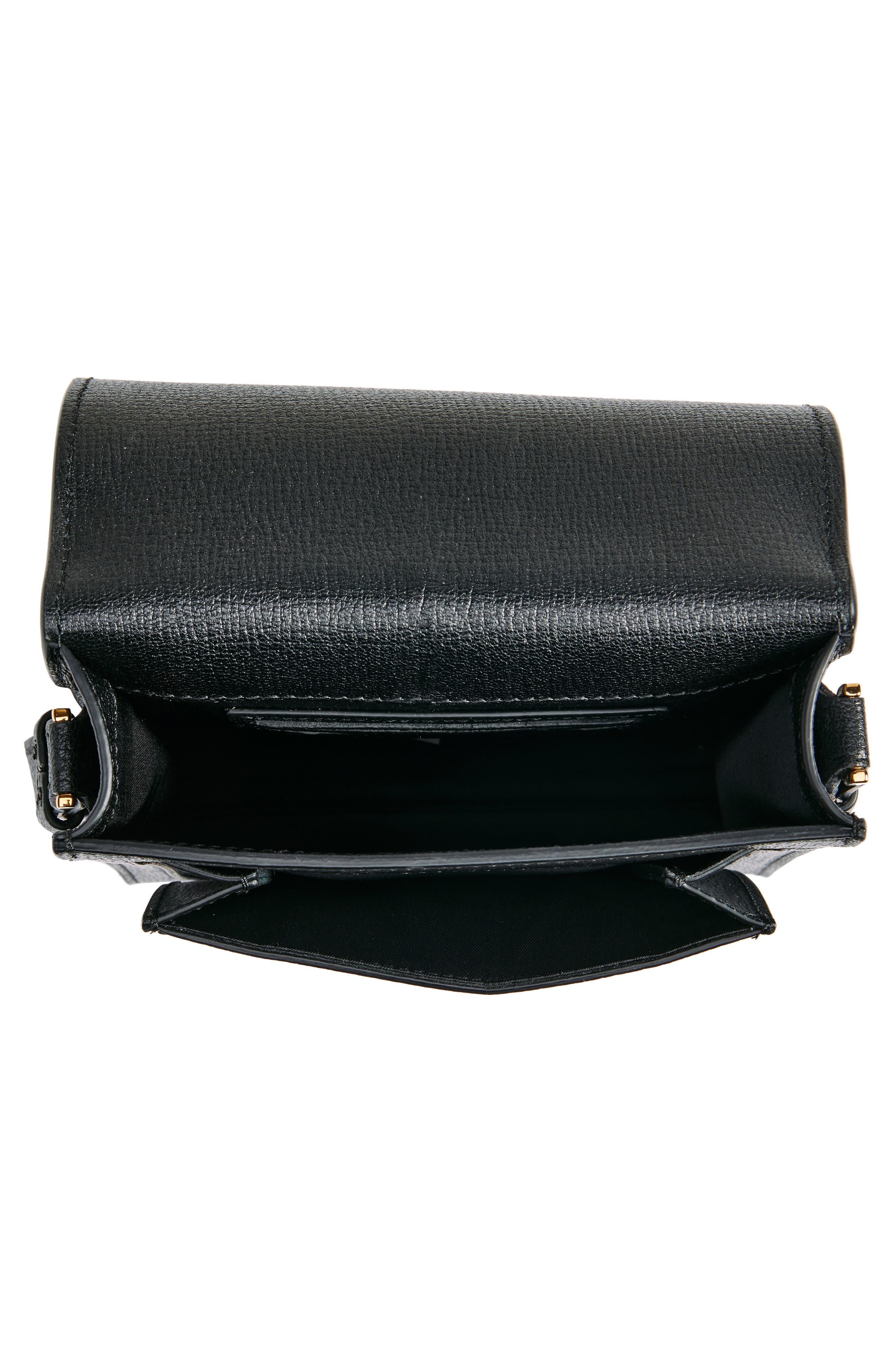 Versace Medusa '95 Leather North/South Messenger Bag, Alternate, color, 