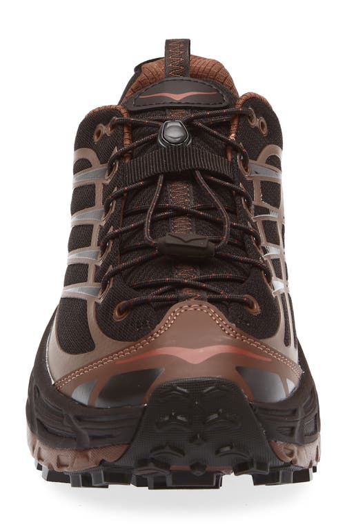 Hoka Mafate Three2 Sneakers In Brown