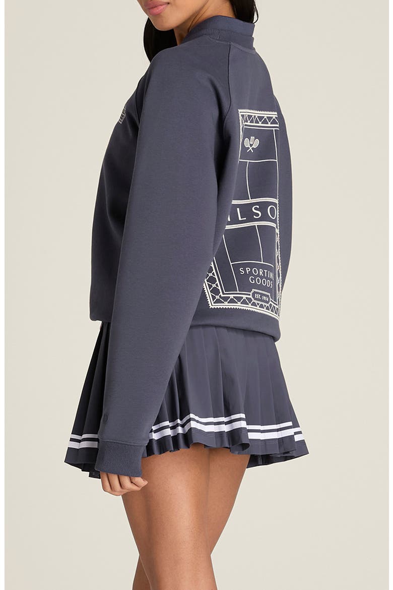 Classic Crew Sweatshirt, Alternate, color, GRAYSTONE