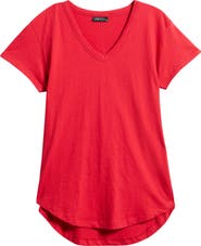 APNY V-Neck High-Low T-Shirt