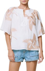 CIEBON Alexia Embroidery Top