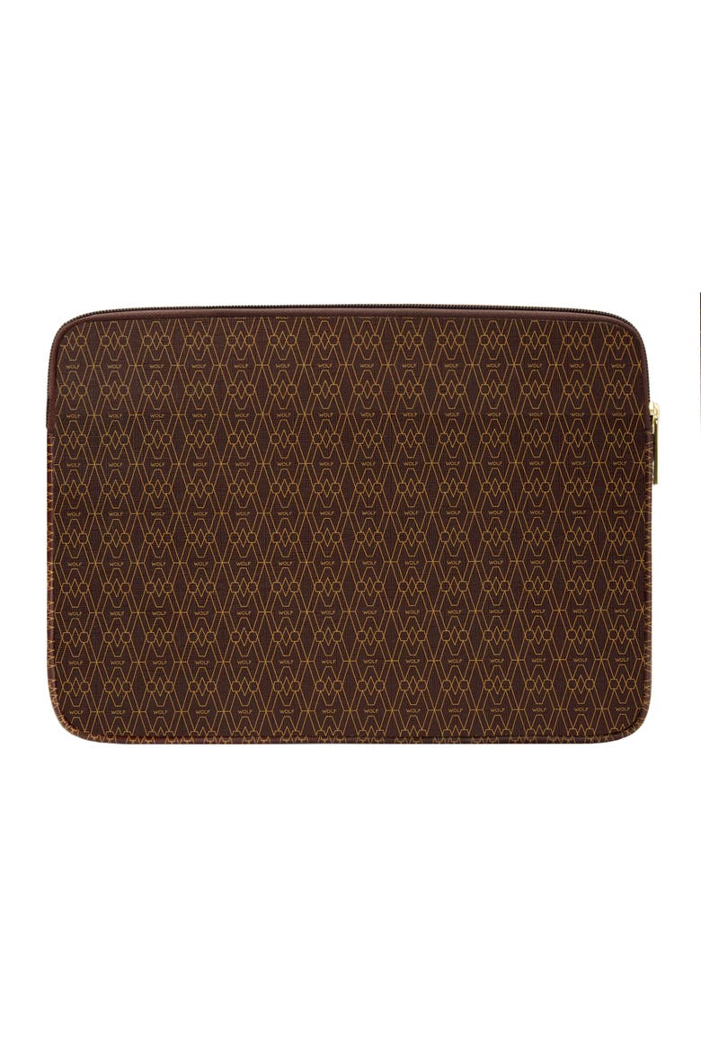 Signature Laptop Zip Case, Alternate, color, Brown