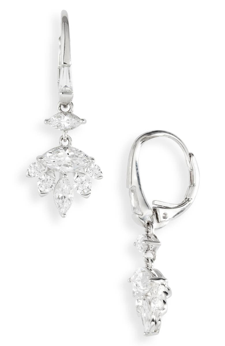 Nadri Tango Cubic Zirconia Drop Earrings, Main, color,