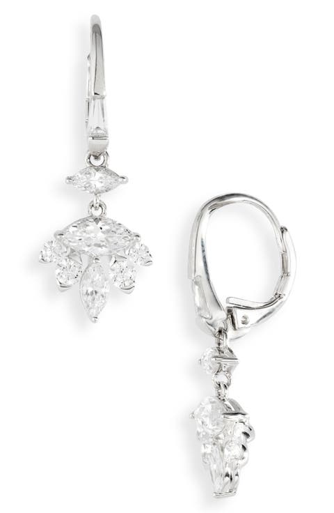 Tango Cubic Zirconia Drop Earrings