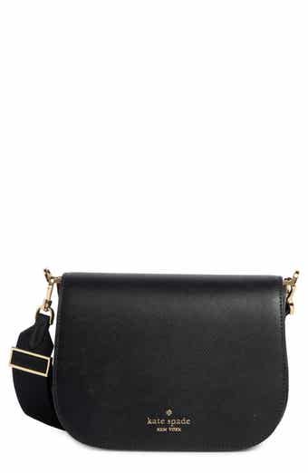 Kate Spade New York madison saffiano leather saddle bag