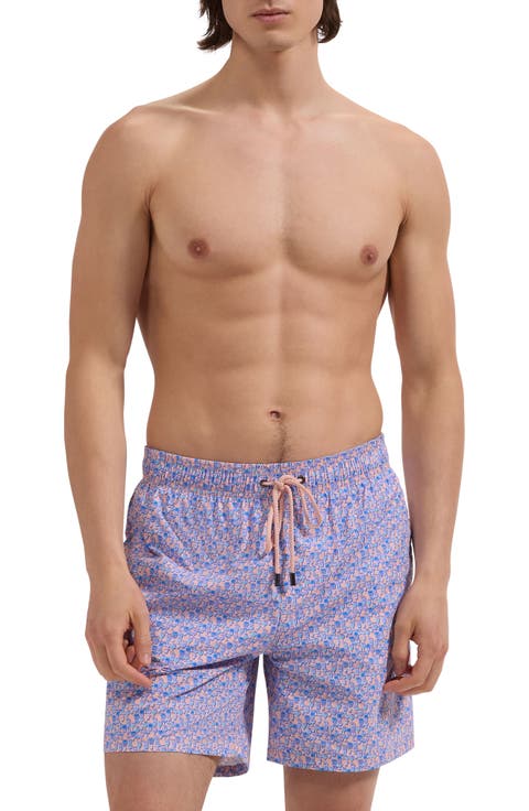 Kai Cocktail Print Swim Trunks