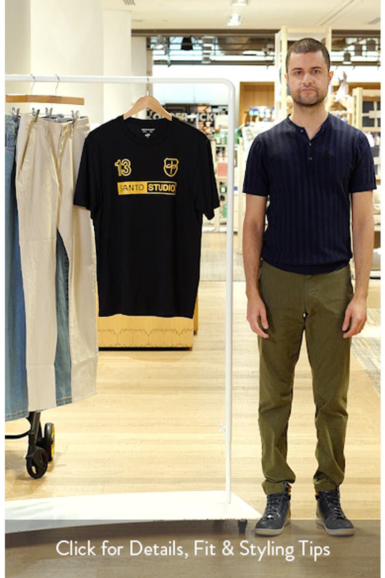 Santo Futbol Tech Logo Graphic T-Shirt video