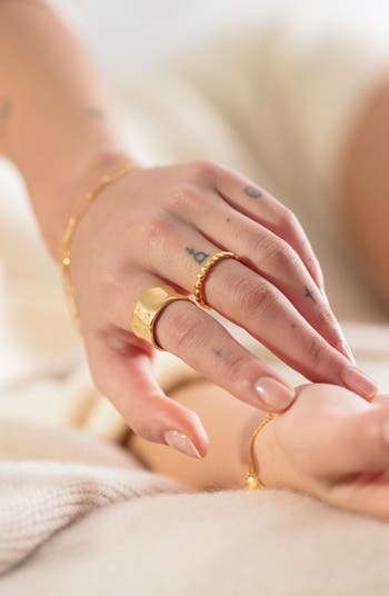 Monica Vinader Siren Muse Wide Ring | Nordstrom