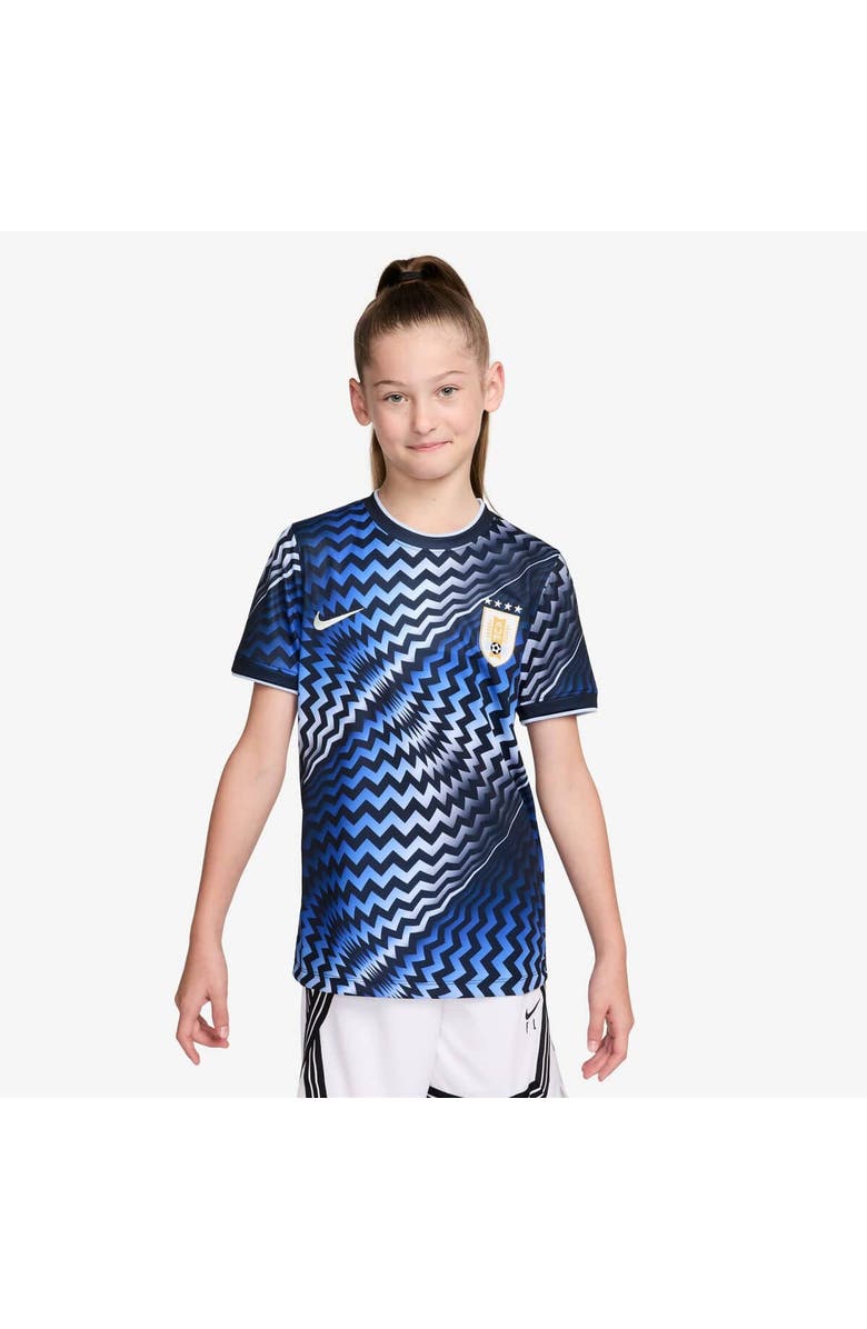 Nike Youth Nike Blue Uruguay National Team 2026 Pre-Match Top, Main, color, Blue