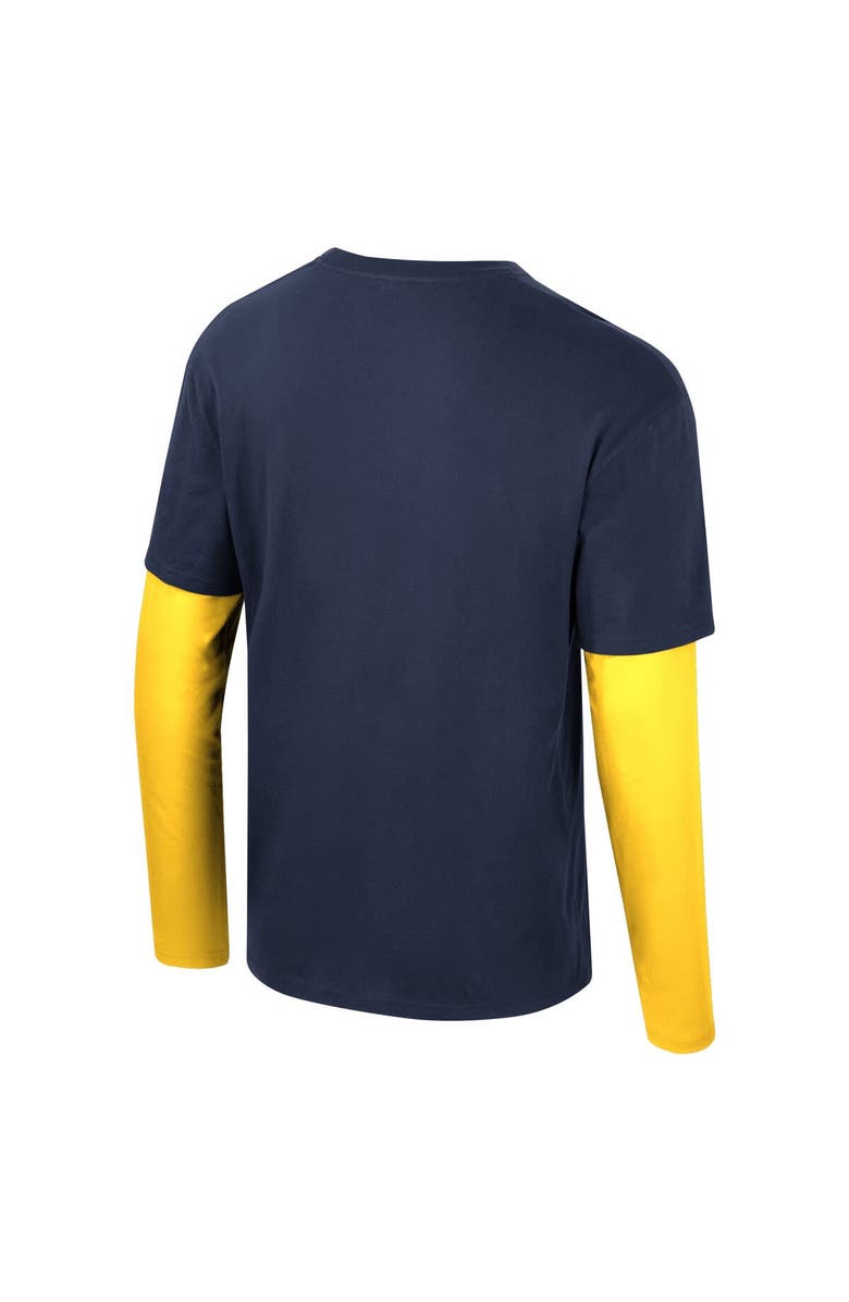 Stadium Essentials Unisex Stadium Essentials Navy Golden State Warriors Spectator 2fer Long Sleeve  T-Shirt, Alternate, color, 