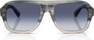 Burberry 55mm Pilot Sunglasses