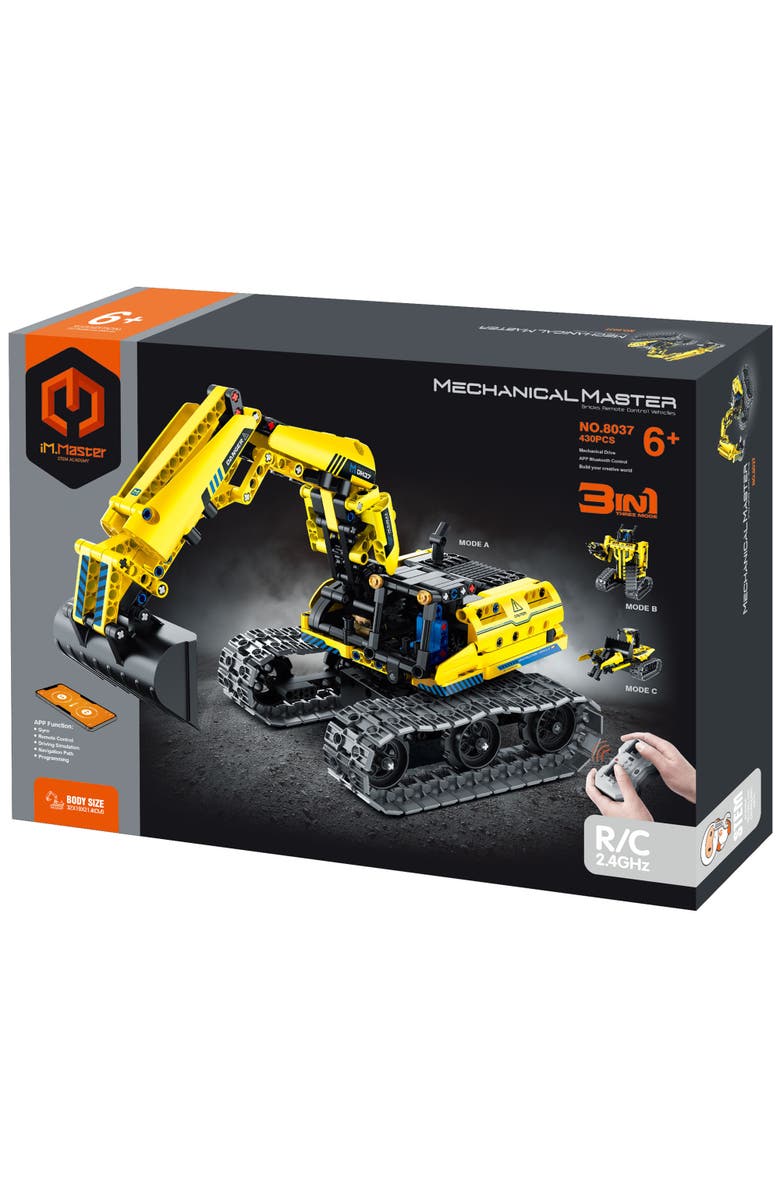 iM.Master STEM Academy Mechanical Master R/C 3In1 Excavator & Robot, Main, color, 