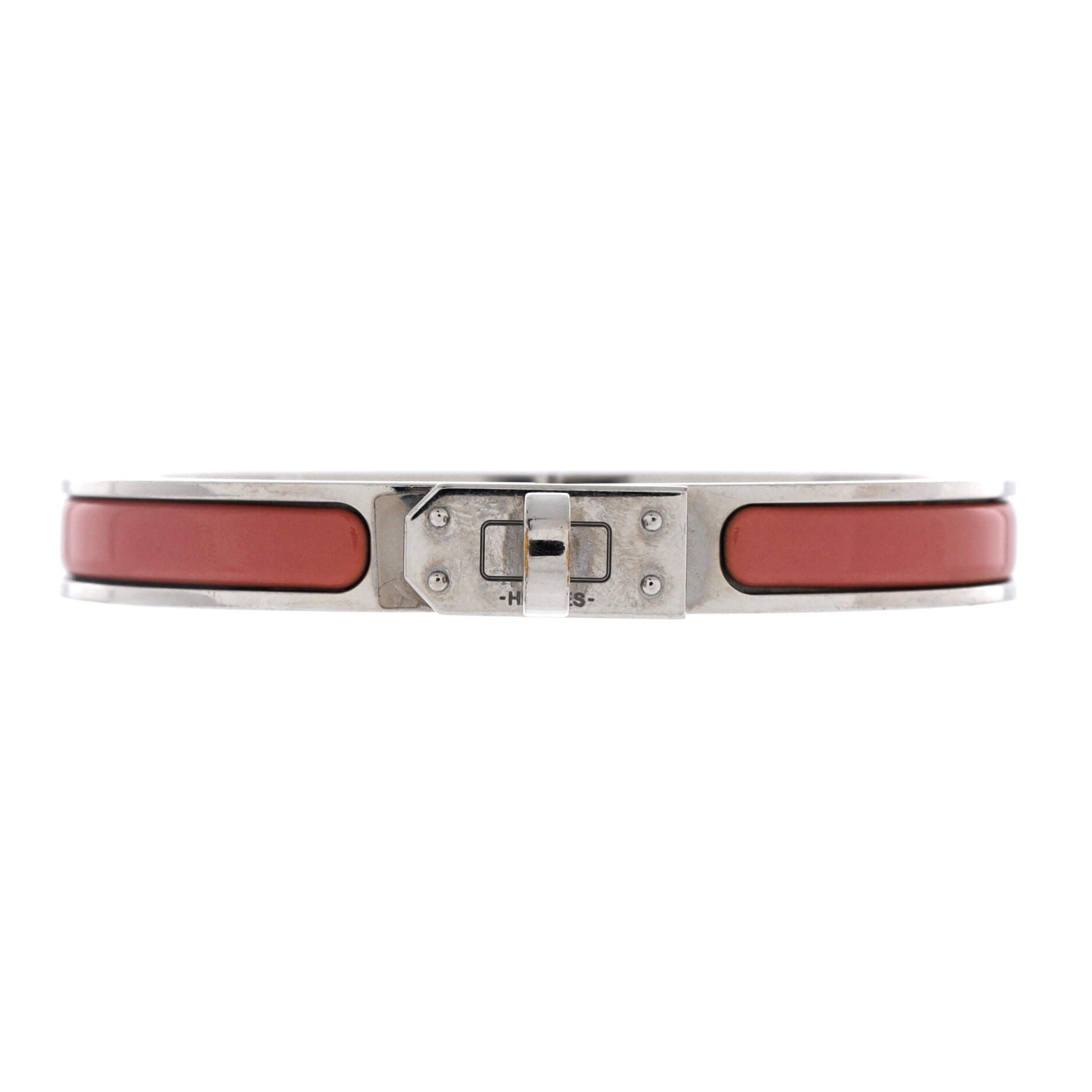 Mini Clic Kelly Bracelet Enamel Narrow, Main, color, Pink