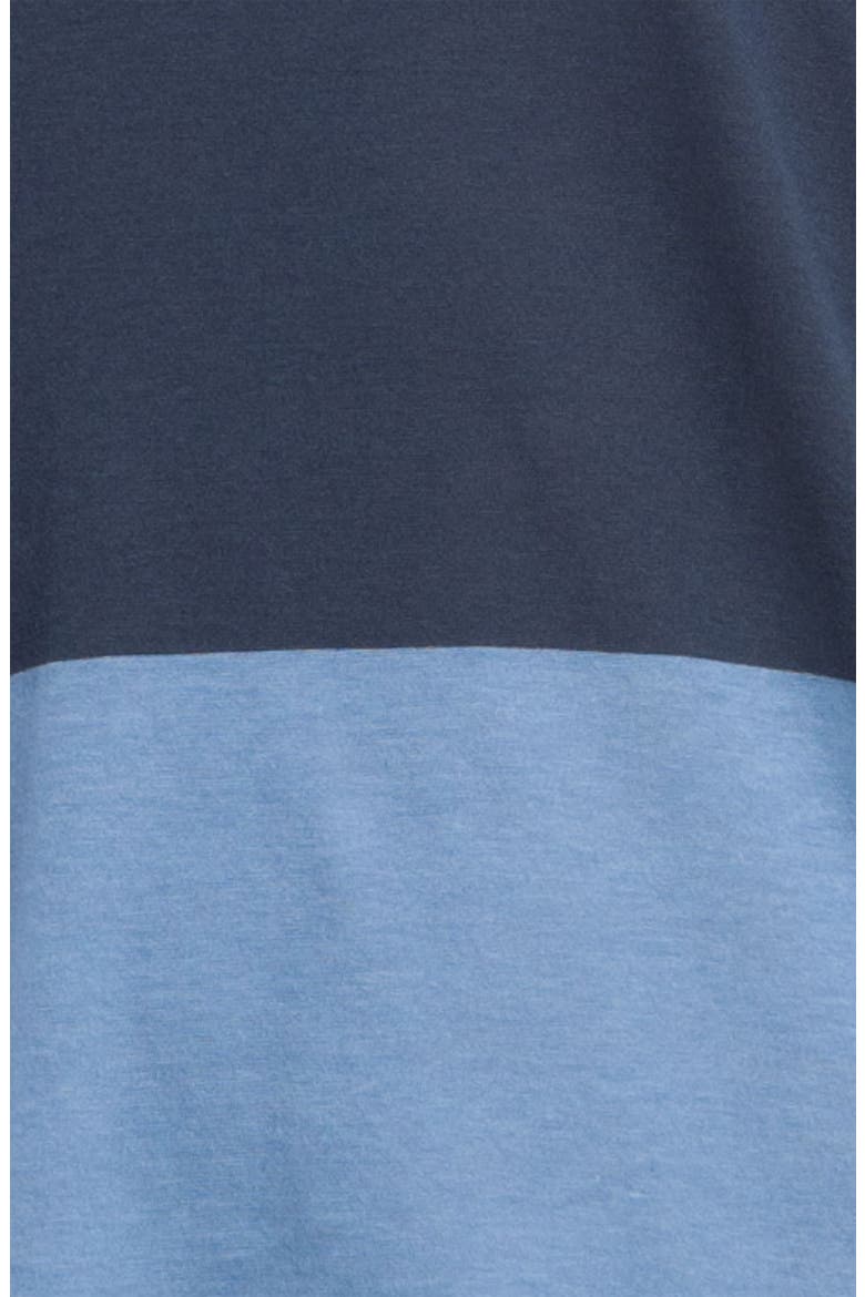 Short Sleeve Colorblock Jersey Tee, Alternate, color, NAVY ECLIPSE STRIPE